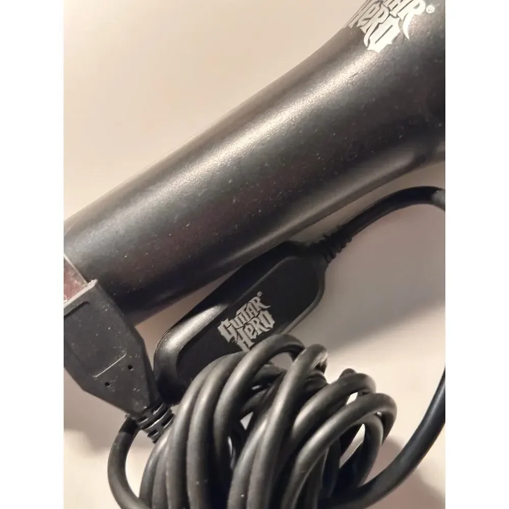 Guitar Hero Rock Band Logitech USB Microphone E-UR20 for Xbox 360/PS3/Wii Tested